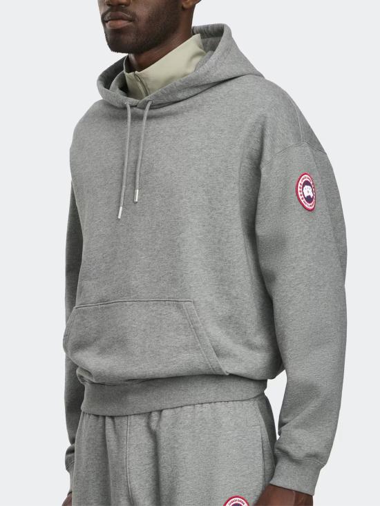 26SS 캐나다구스 후드 티셔츠 1549M 9717 Grey - CANADA GOOSE