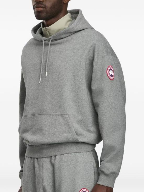26SS 캐나다구스 후드 티셔츠 1549M 9717 Grey - CANADA GOOSE