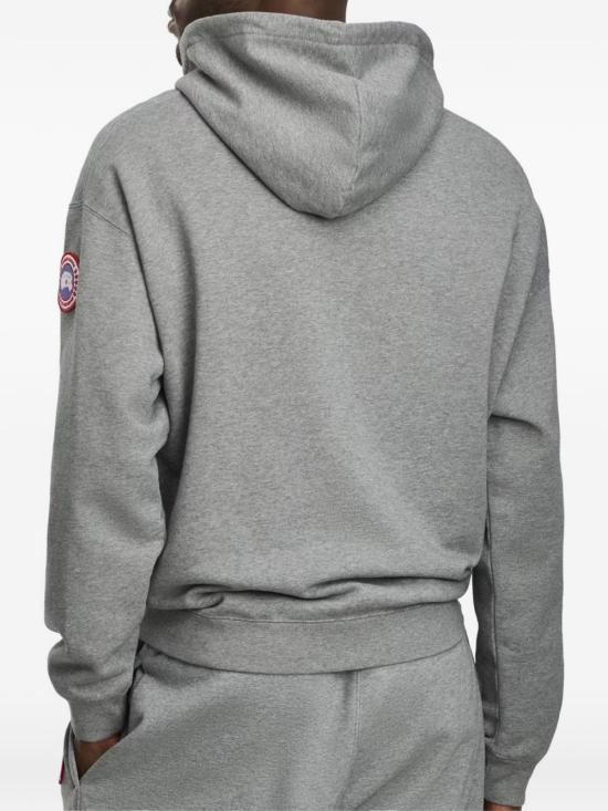 26SS 캐나다구스 후드 티셔츠 1549M 9717 Grey - CANADA GOOSE