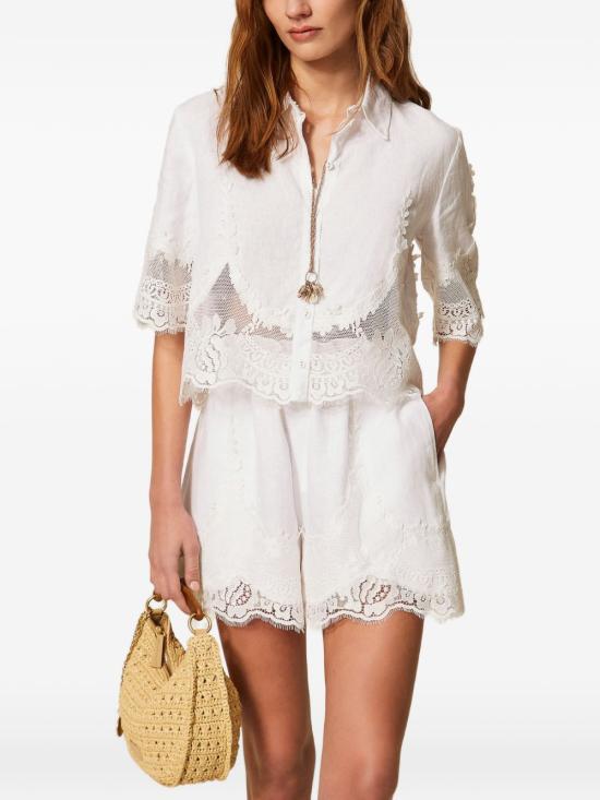 26SS 트윈셋 숏팬츠 261TT2183 S2171600001 White - TWINSET