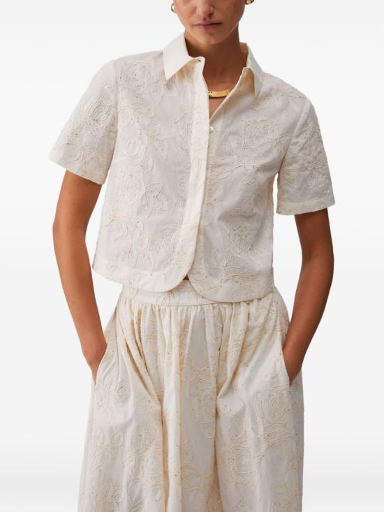 26SS 리우조 셔츠 WA6508 T472AP9417 Natural flower - LIU JO