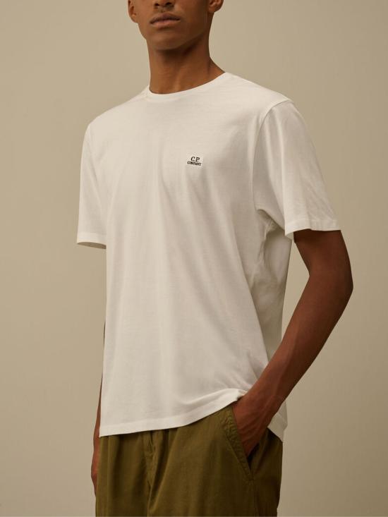 26SS 씨피 컴퍼니 반팔 티셔츠 RCCMTS726A 005100W103 White - C.P. COMPANY