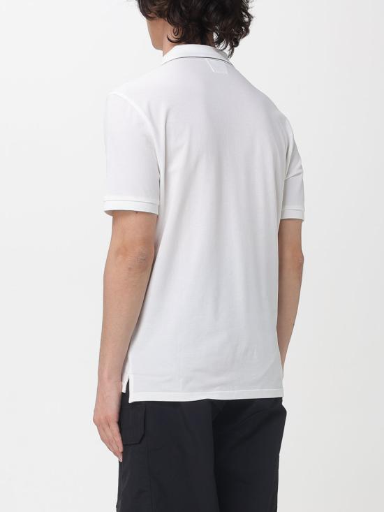 26SS 씨피 컴퍼니 폴로 티셔츠 RCCMPL722A005263W 103 White - C.P. COMPANY