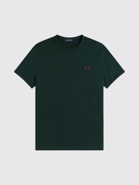 26SS 프레드페리 반팔 티셔츠 M3519 30A Green - FRED PERRY