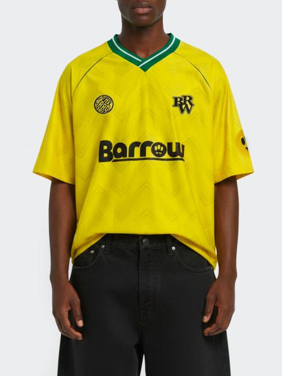 26SS 바로우 반팔 티셔츠 S6BWUATH116 020 Yellow