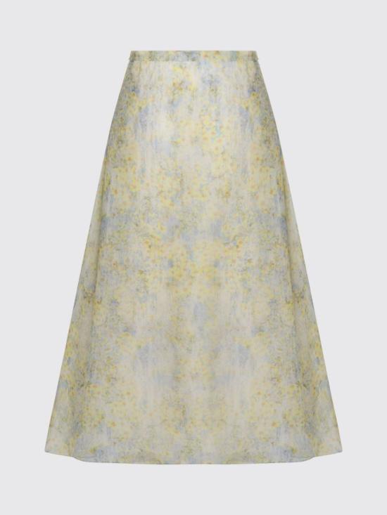 26SS 알베르타 페레티 롱 스커트 01071649 1024 Yellow - ALBERTA FERRETTI