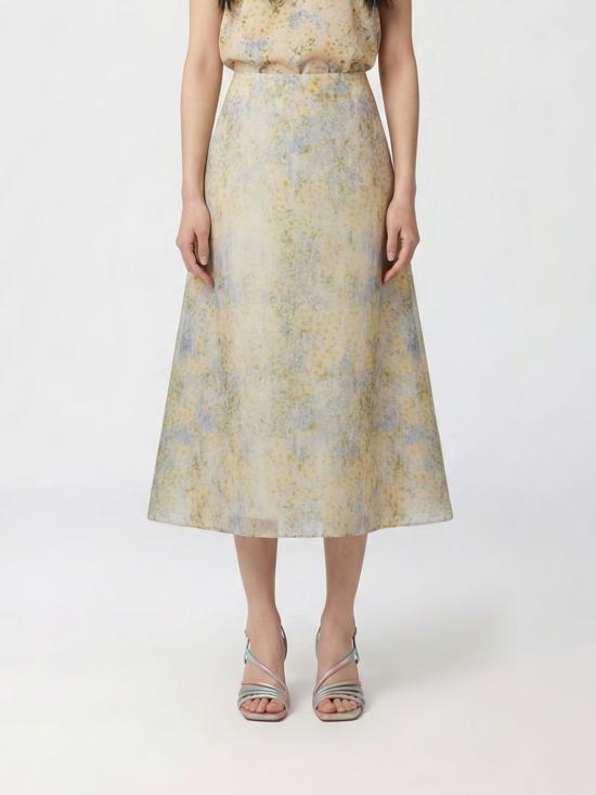 26SS 알베르타 페레티 롱 스커트 01071649 1024 Yellow