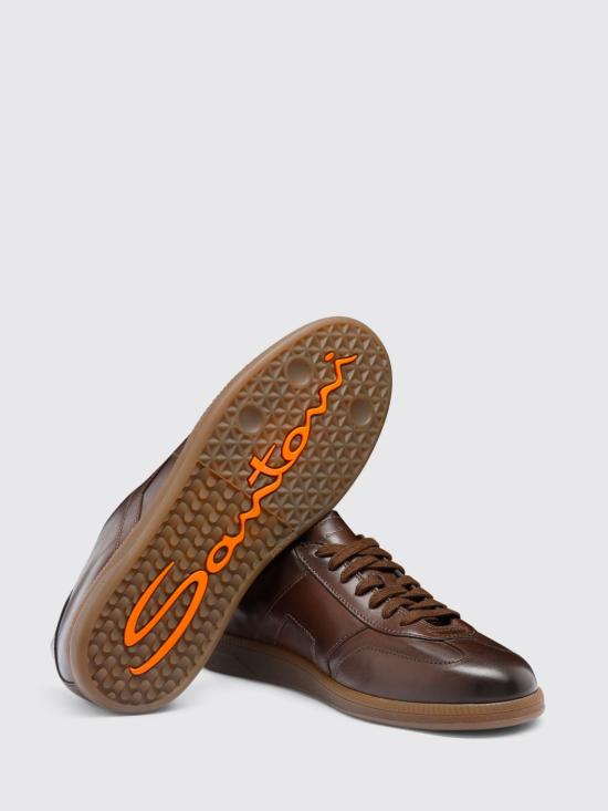 26SS 산토니 스니커즈 MBPL22031DKTTCVL T50 Dark - SANTONI