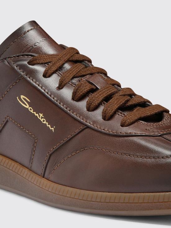 26SS 산토니 스니커즈 MBPL22031DKTTCVL T50 Dark - SANTONI