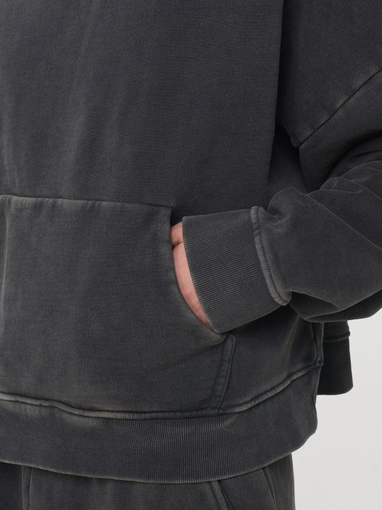 26SS 엔타이어 스튜디오 후드 티셔츠 ESSS26HO04012 0392 Black - ENTIRE STUDIOS