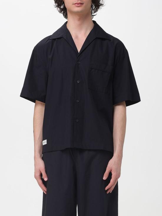 26SS 엔타이어 스튜디오 반팔 셔츠 ESSS26SR03012 0015 Black