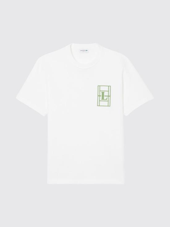 26SS 라코스테 반팔 티셔츠 TH1716 001 White - LACOSTE