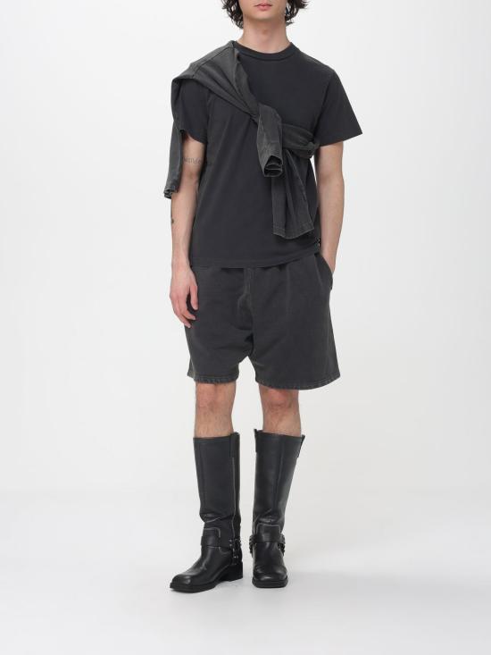 26SS 엔타이어 스튜디오 반팔 티셔츠 ESSS26TT03012 0392 Black - ENTIRE STUDIOS