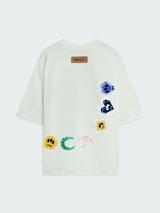 26SS 바로우 반팔 티셔츠 S6BWUATH082 412 White - BARROW