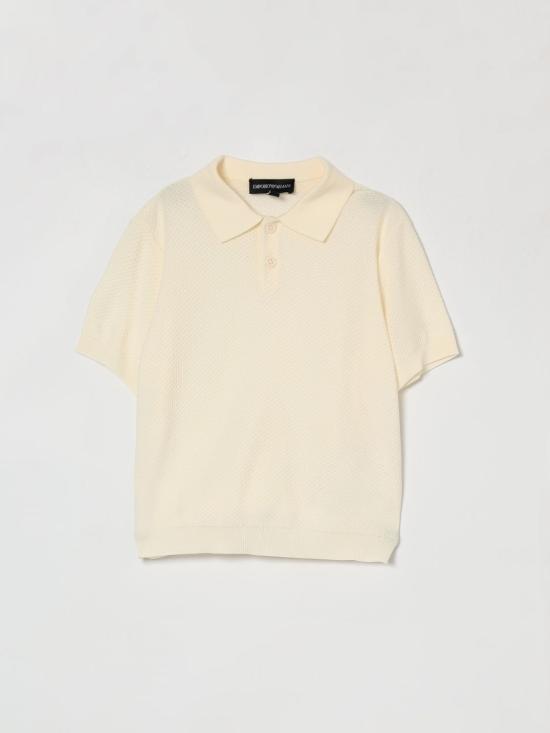 26SS [키즈] 엠포리오 아르마니 폴로 셔츠 EB001222AF23412 U0007 Butter