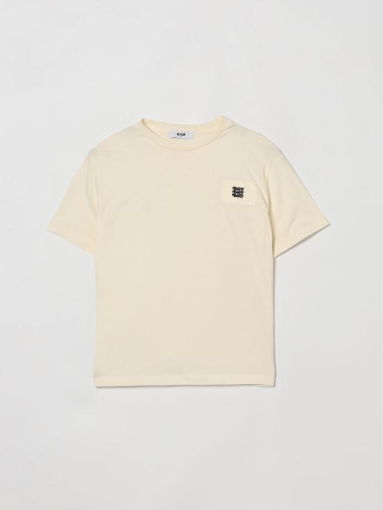 26SS [키즈] 엠에스지엠 티셔츠 S6MSJBTH226 013 Cream