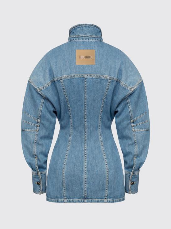 26SS 디 아티코 롱 원피스 260WCA00482DDS001AA 024 Denim - THE ATTICO