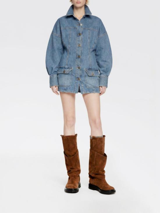 26SS 디 아티코 롱 원피스 260WCA00482DDS001AA 024 Denim