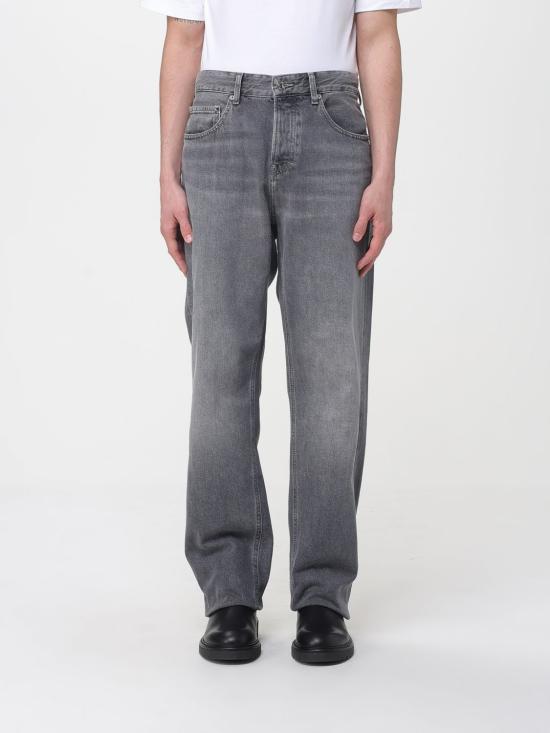 26SS 칼라거펠트 데님 팬츠 265844554877 970 Charcoal