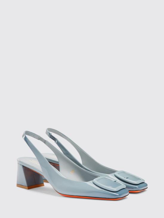 26SS 산토니 힐/펌프스 WDMN70342HA2TVAA Z52 Gnawed Blue - SANTONI