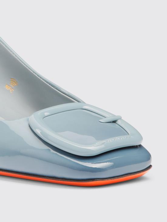 26SS 산토니 힐/펌프스 WDMN70342HA2TVAA Z52 Gnawed Blue - SANTONI