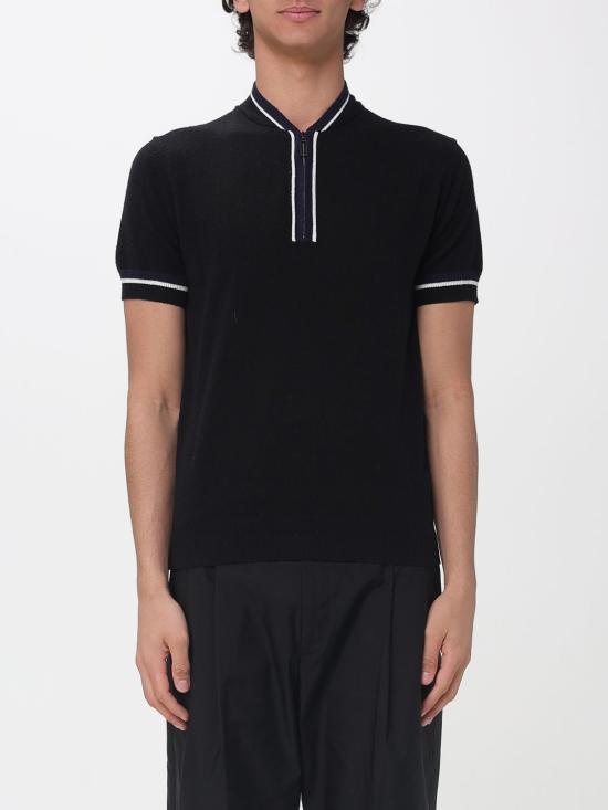 26SS 파올로페코라 폴로 티셔츠 A024F600 9000 Black