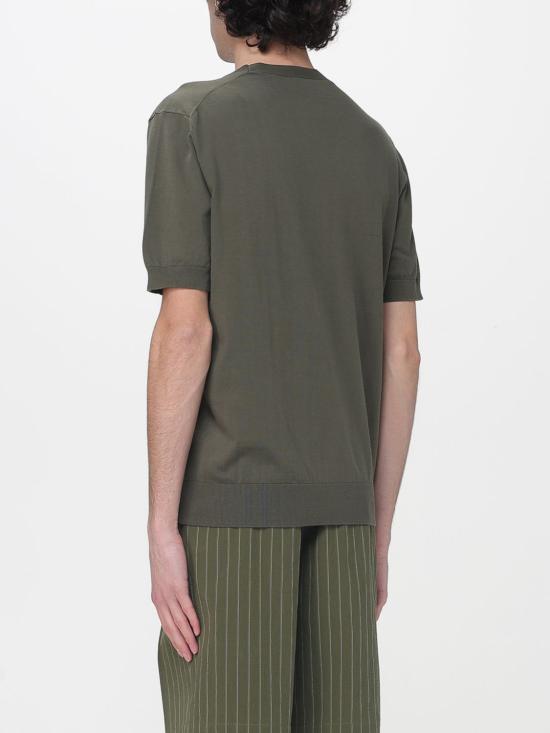 26SS 파올로페코라 스웨터 A009F100 5407 Green - PAOLO PECORA