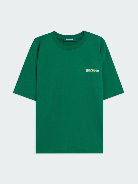 26SS 바로우 반팔 티셔츠 S6BWUATH085 080 Green - BARROW