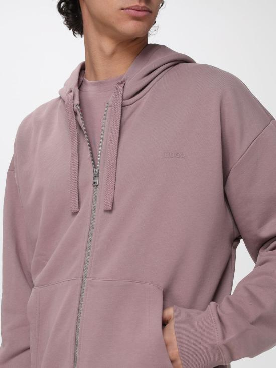 26SS 휴고보스 긴팔 티셔츠 50548651 236 Red Purple - HUGO BOSS