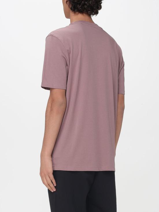 26SS 휴고보스 반팔 티셔츠 50466158 236 Red Purple - HUGO BOSS