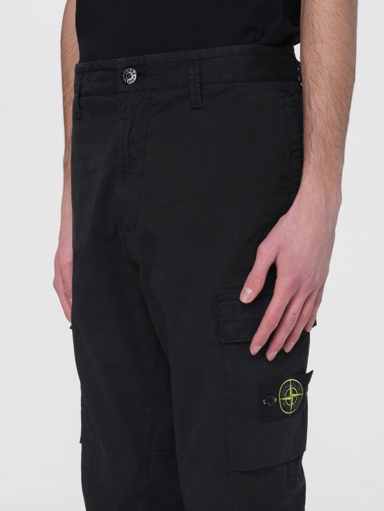 26SS 스톤 아일랜드 스트레이트 팬츠 3100032S0A10 V0029 Black - STONE ISLAND