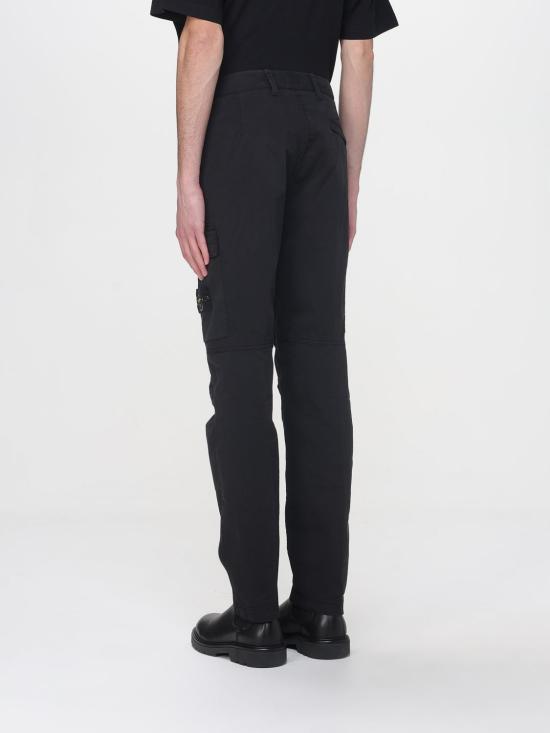 26SS 스톤 아일랜드 스트레이트 팬츠 3100032S0A10 V0029 Black - STONE ISLAND