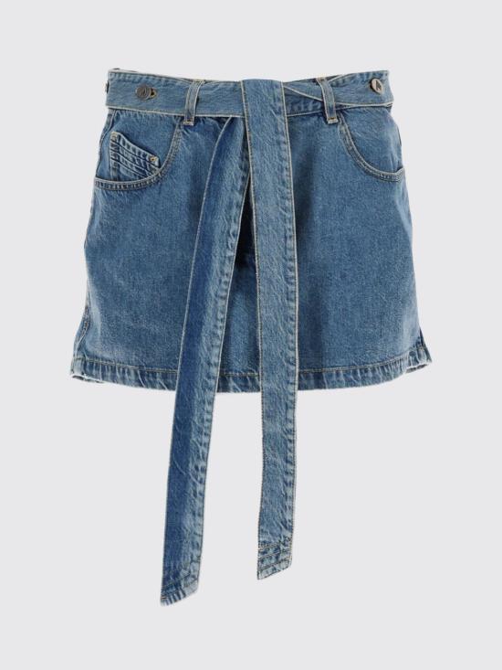 26SS 디 아티코 스커트 260WCR00154DDD116AA 024 Denim - THE ATTICO
