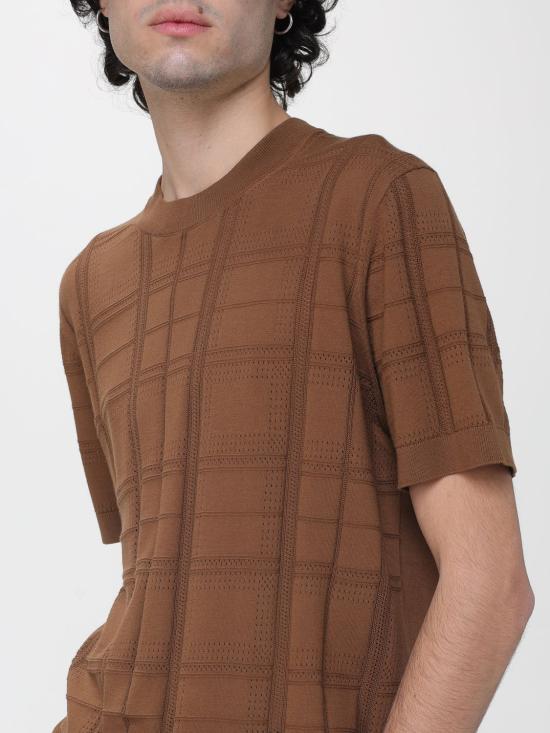 26SS 파올로페코라 스웨터 A015F100 1181 Brown - PAOLO PECORA