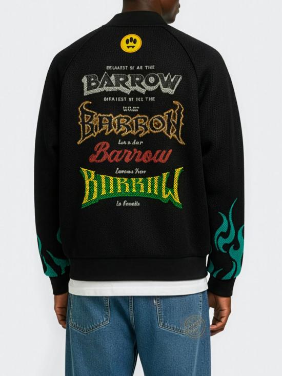 26SS 바로우 봄버 자켓 S6BWUABO026 110 Black - BARROW