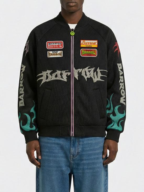 26SS 바로우 봄버 자켓 S6BWUABO026 110 Black