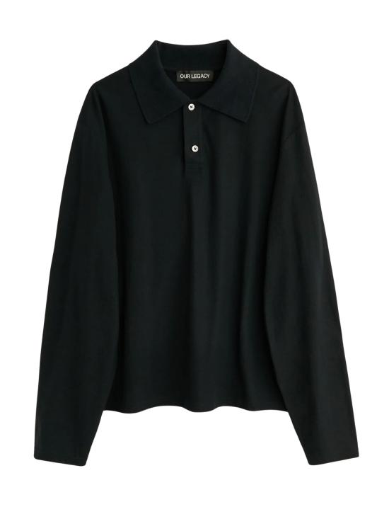 26SS 아워레가시 럭비 롱슬리브 하이 트위스트 저지 M2266RB BLACKHIGH