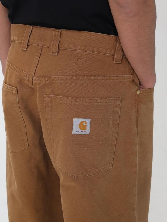26SS 칼하트 WIP 데님 팬츠 I036311 HZB7 Brown - CARHARTT WIP