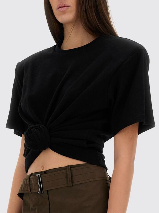 26SS 마그다뷰트림 반팔 티셔츠 182425 Black - MAGDA BUTRYM