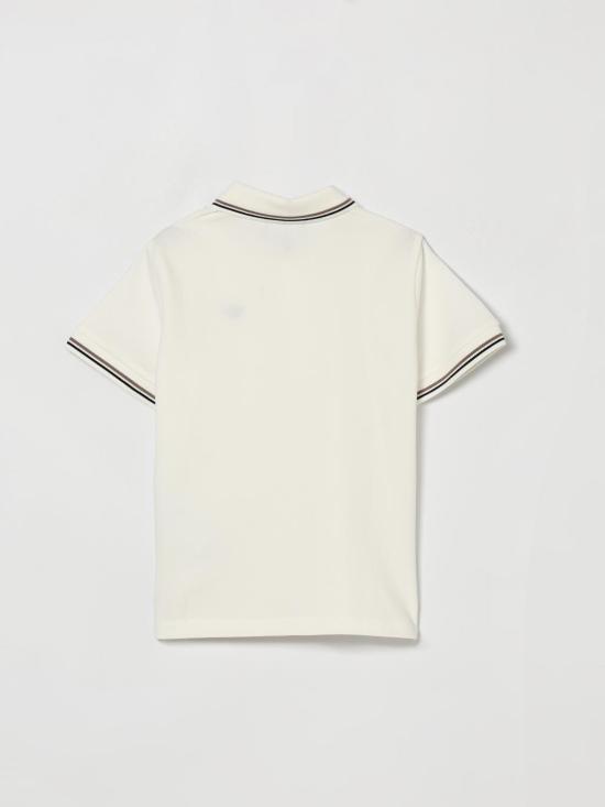 26SS [키즈] 엠포리오 아르마니 폴로 셔츠 EB001560AF20390 U0003 White - EMPORIO ARMANI