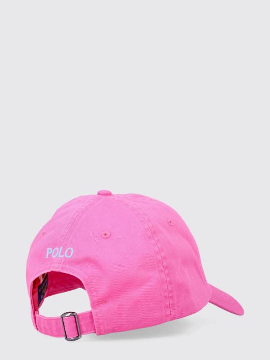 26SS 폴로 랄프로렌 포니 자수 치노 볼캡 211912843 502 Fuchsia - POLO RALPH LAUREN