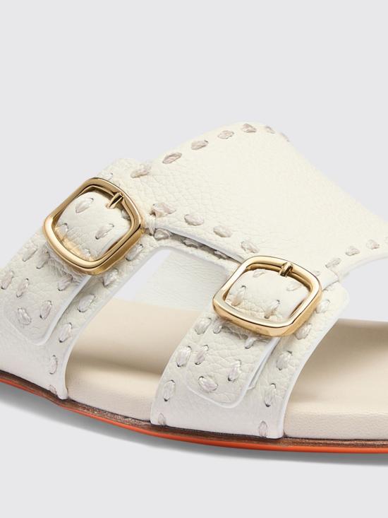 26SS 산토니 힐/펌프스 WHPF71461HA1TWKA I48 White - SANTONI