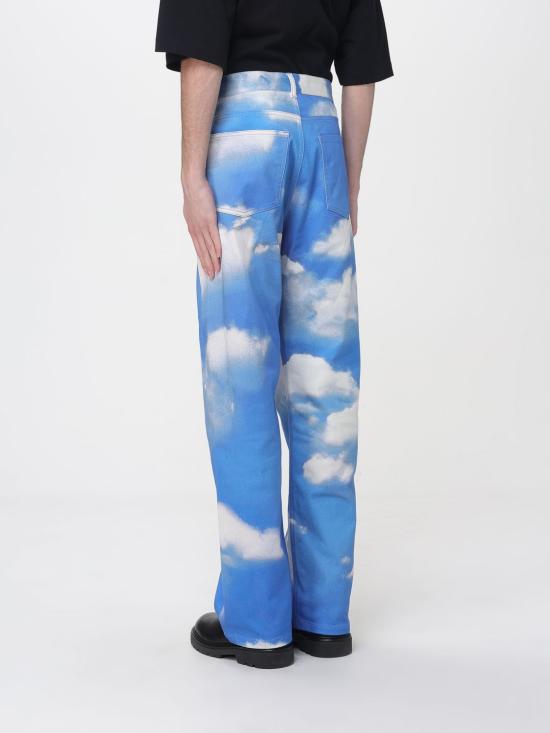 26SS 모스키노 데님 팬츠 03060255 1317 Gnawed Blue - MOSCHINO