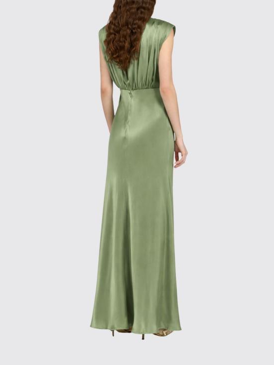 26SS 세미쿠튀르 롱 원피스 Y6SM32 S29 Green - SEMI-COUTURE