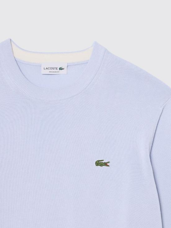 26SS 라코스테 크루넥 스웨터 AH1985 J2G Navy - LACOSTE