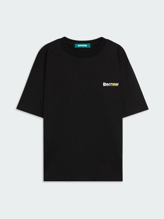 26SS 바로우 반팔 티셔츠 S6BWUATH085 110 Black - BARROW