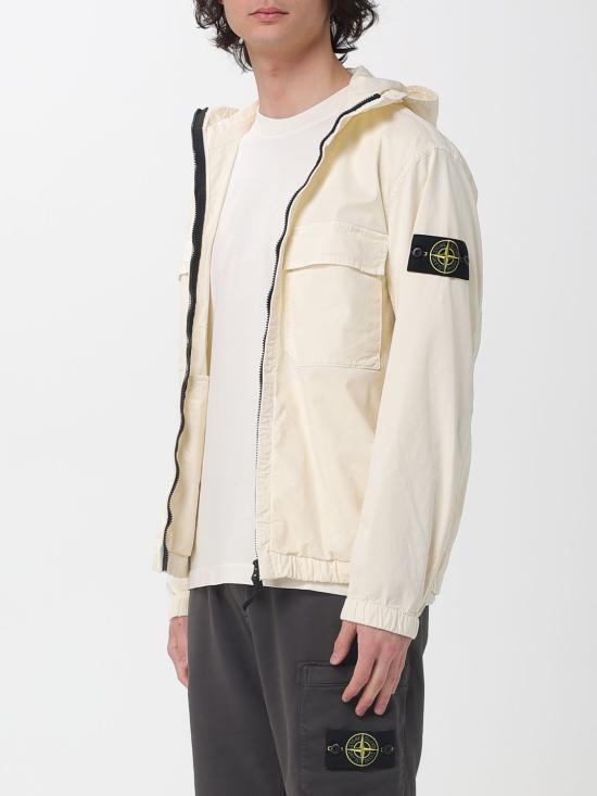 26SS 스톤 아일랜드 자켓 4100077S0A10 V0093 Ivory - STONE ISLAND