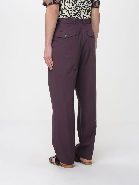 26SS 드리스 반 노튼 스트레이트 팬츠 2610209983309 402 Violet - DRIES VAN NOTEN