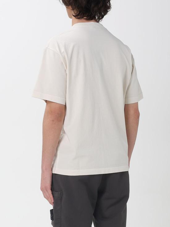 26SS 스톤 아일랜드 반팔 티셔츠 2100030S0115 V0093 Ivory - STONE ISLAND
