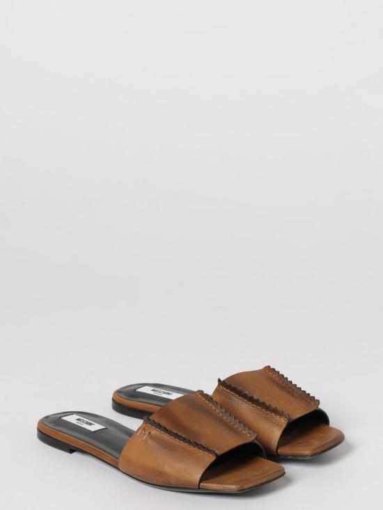 26SS 모스키노 힐/펌프스 MA28071C1OMG0 208 Brown - MOSCHINO